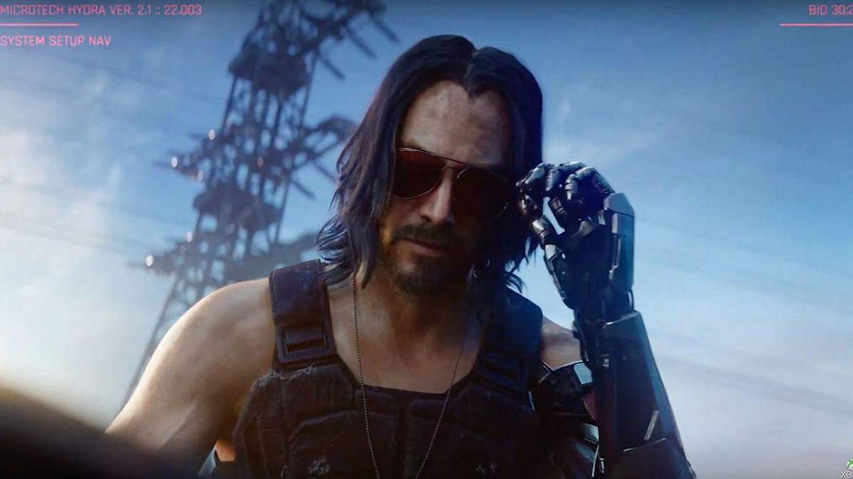 Джонни Сильверхенд – персонаж Киану Ривза в игре Cyberpunk 2077 Джонни Сильверхенд – персонаж Киану Ривза в игре Cyberpunk 2077