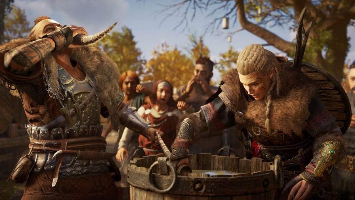 Праздничный баг с Assassin's Creed Valhalla: герой постоянно пьянеет Праздничный баг с Assassin's Creed Valhalla: герой постоянно пьянеет