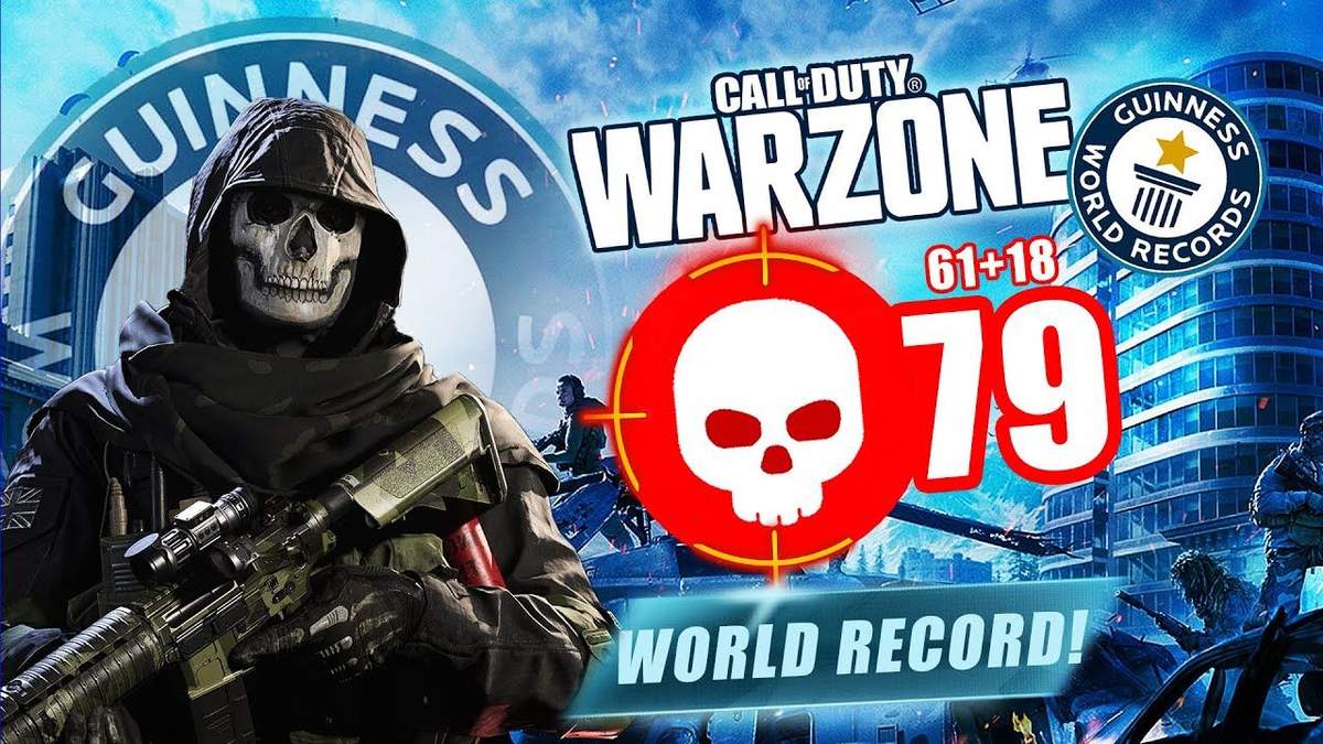 Мировой рекорд в Call of Duty: Warzone Мировой рекорд в Call of Duty: Warzone