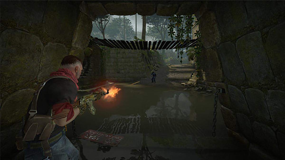 Игрок в CS:GO получил неожиданную помощь с небес на карте Inferno Игрок в CS:GO получил неожиданную помощь с небес на карте Inferno