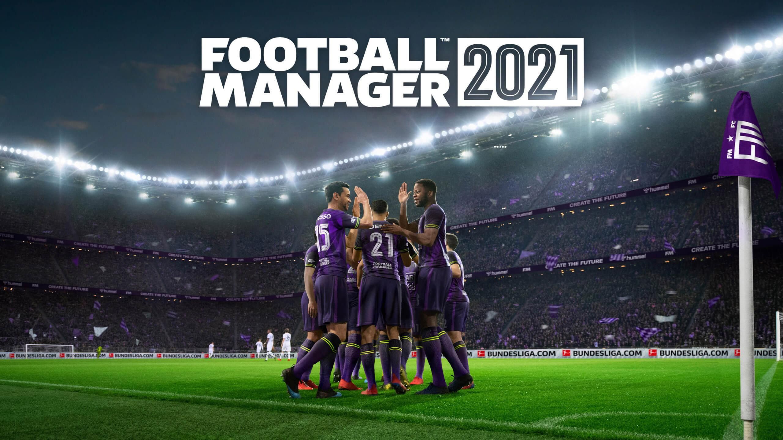 Обкладинка гри Football Manager 2021