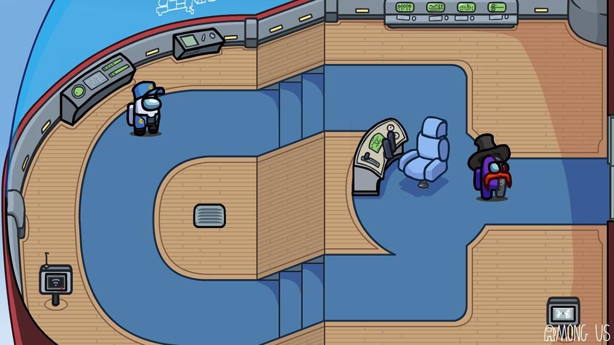 Among Us: подробный план новой карты и популярность цветов Among Us: подробный план новой карты и популярность цветов