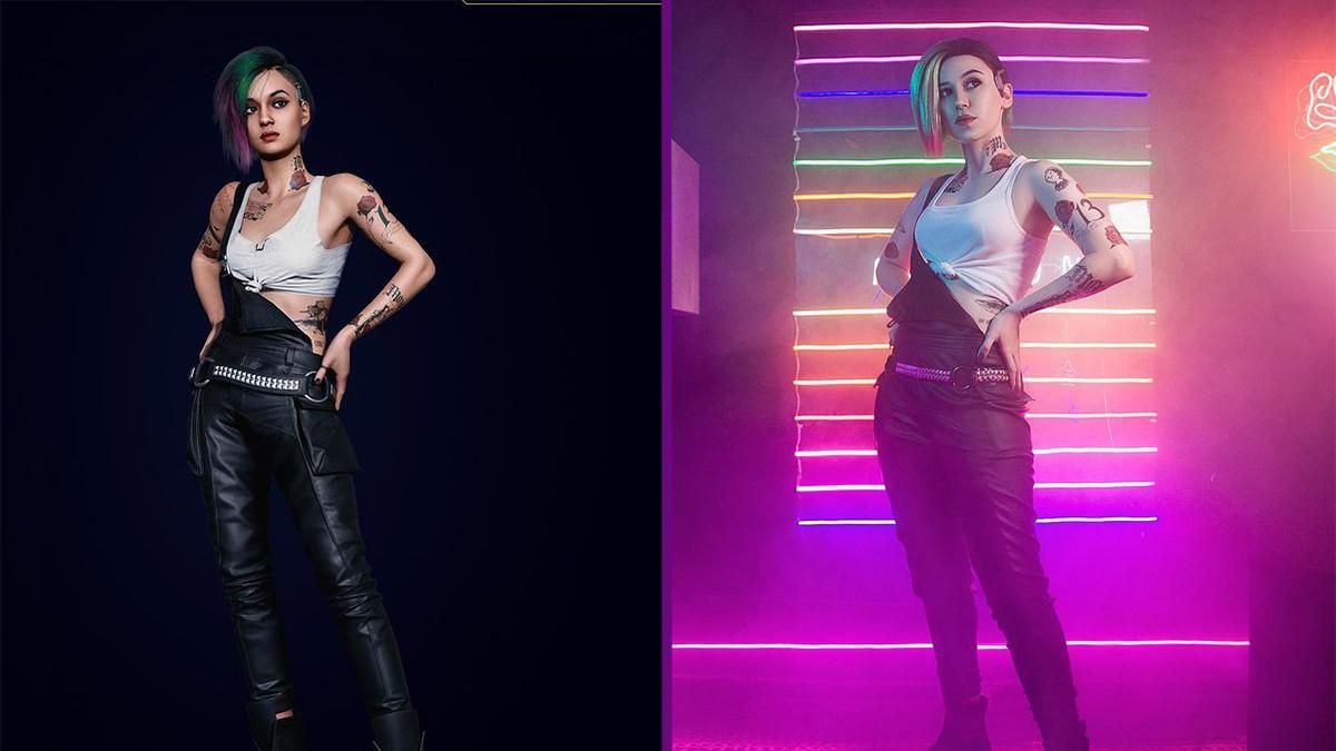 Українська косплеєрка розбурхала мережу образом Джуді з Cyberpunk 2077 Українська косплеєрка розбурхала мережу образом Джуді з Cyberpunk 2077
