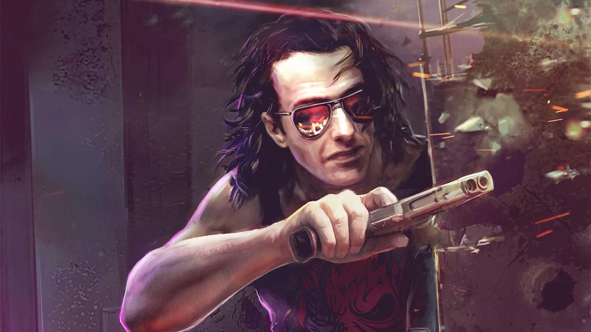 Концепт Джонни Сильверхенда из Cyberpunk 2077 Концепт Джонни Сильверхенда из Cyberpunk 2077