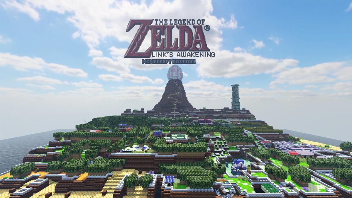The Legend of Zelda: Link's Awakening у Minecraft The Legend of Zelda: Link's Awakening у Minecraft