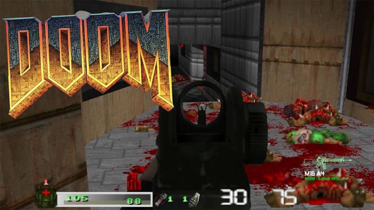 Call of DOOM: Black Warfare – мод объединяющий DOOM и Call of Duty Call of DOOM: Black Warfare – мод объединяющий DOOM и Call of Duty
