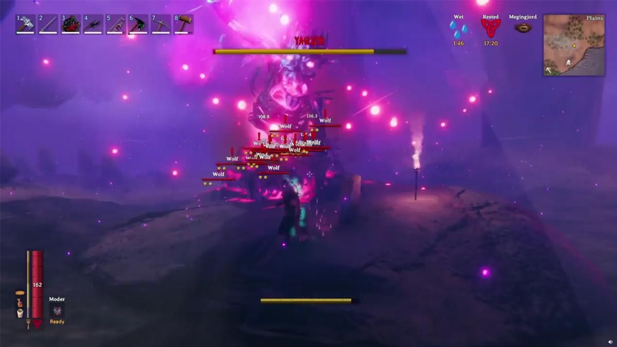 Геймер нацькував 50 вовків на фінального боса Valheim Геймер нацькував 50 вовків на фінального боса Valheim