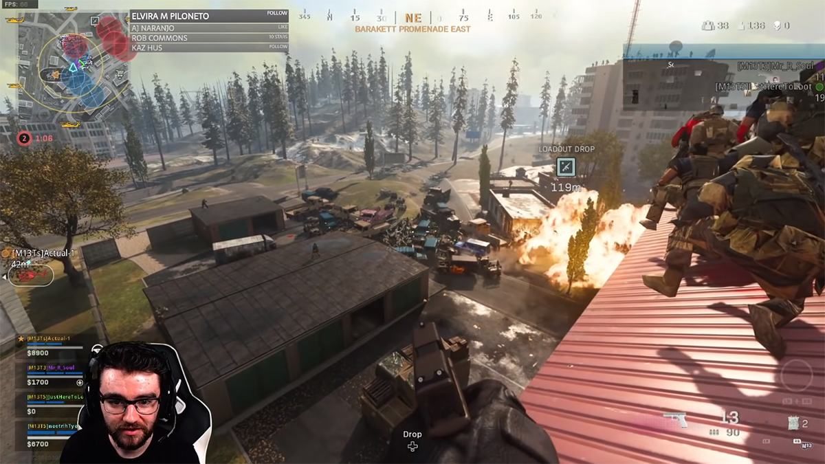 Игроки в Call of Duty: Warzone решили взорвать всю технику в игре