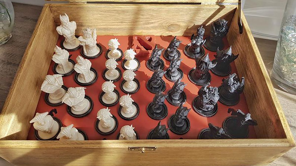 У стилістиці Dota 2: ентузіаст створив оригінальні шахи 