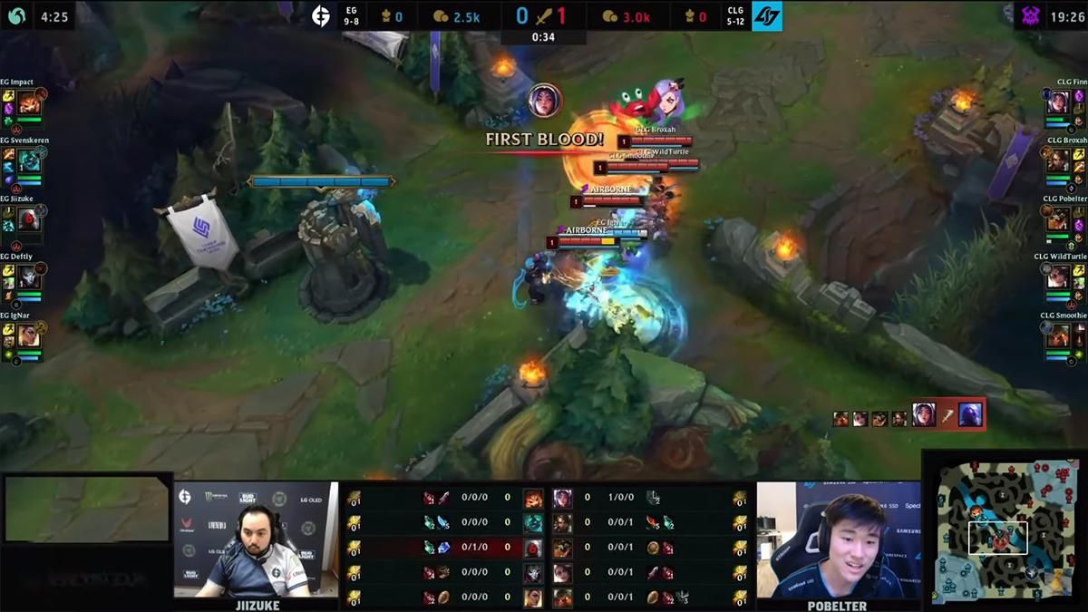 First Blood на 34 секунде: в игре League of Legends новый рекорд First Blood на 34 секунде: в игре League of Legends новый рекорд