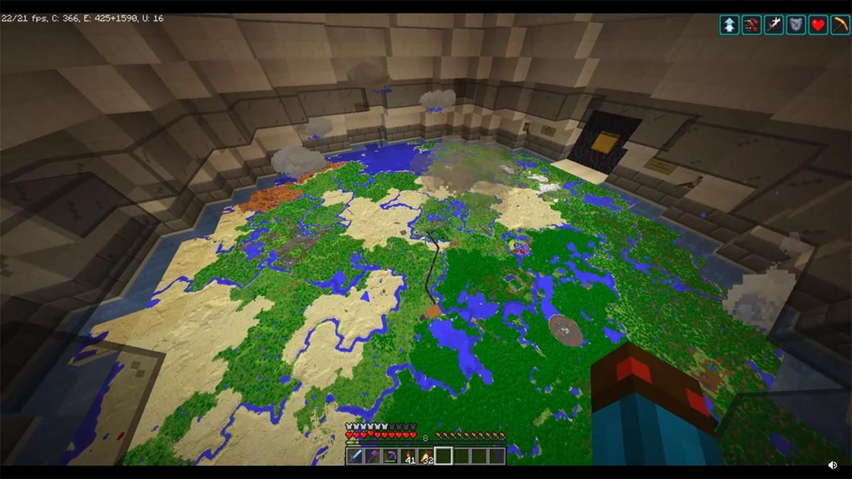 Симуляция погодных условий в Minecraft: причудливый механизм геймера Симуляция погодных условий в Minecraft: причудливый механизм геймера