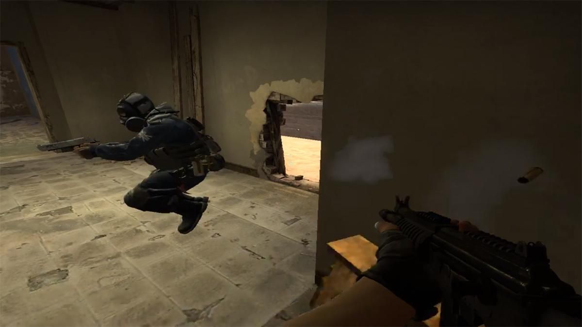 Игрок в CS:GO показал эффектный и полезный трюк на карте Mirage Игрок в CS:GO показал эффектный и полезный трюк на карте Mirage