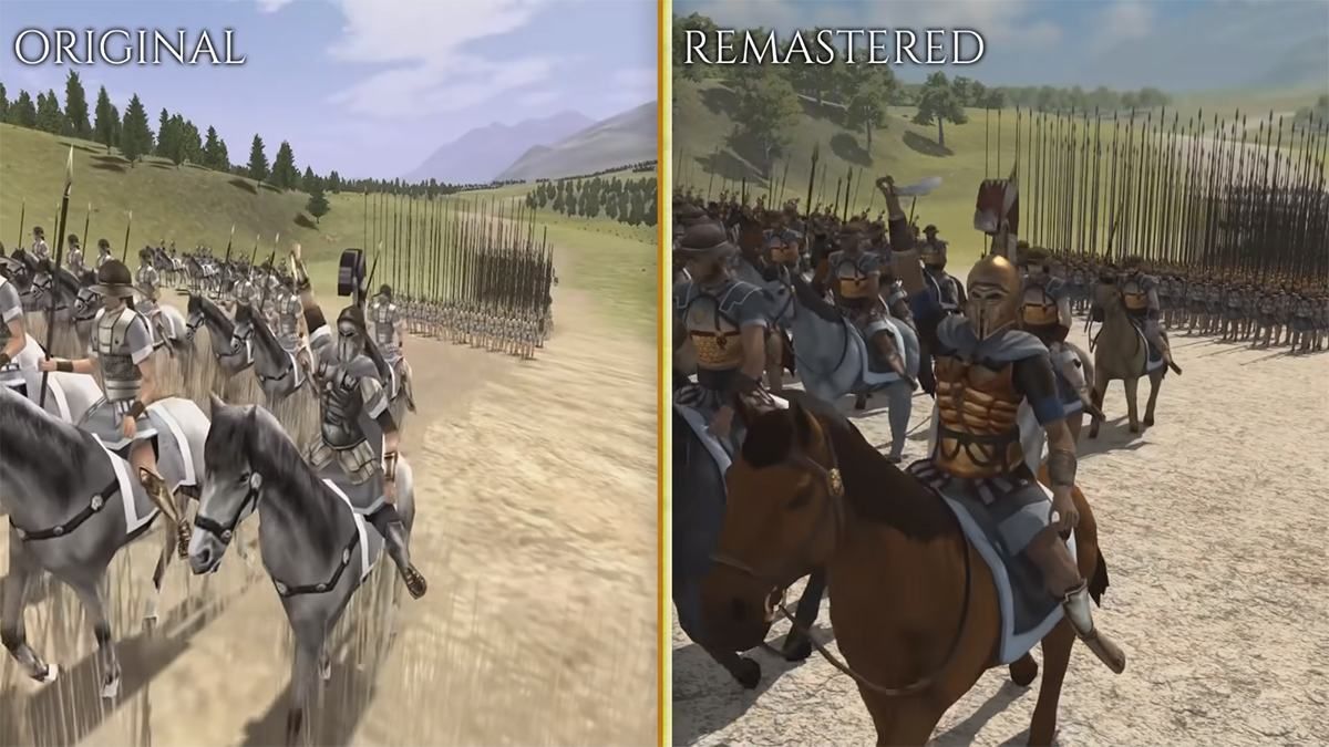Все детали о ремастере Rome: Total War и сравнение с оригиналом Все детали о ремастере Rome: Total War и сравнение с оригиналом