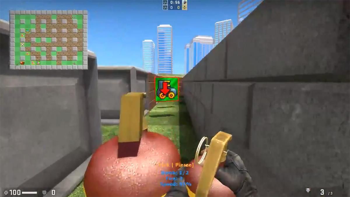 Bomberman у CS:GO: відомий моддер створив оригінальну мапу