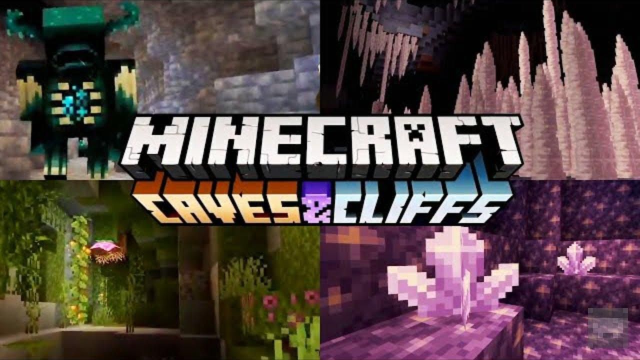 Масштабне оновлення Minecraft: Caves & Cliffs  Масштабне оновлення Minecraft: Caves & Cliffs