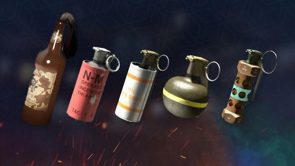 Як могли б виглядати "скіни" для гранат у CS: GO  Як могли б виглядати "скіни" для гранат у CS: GO