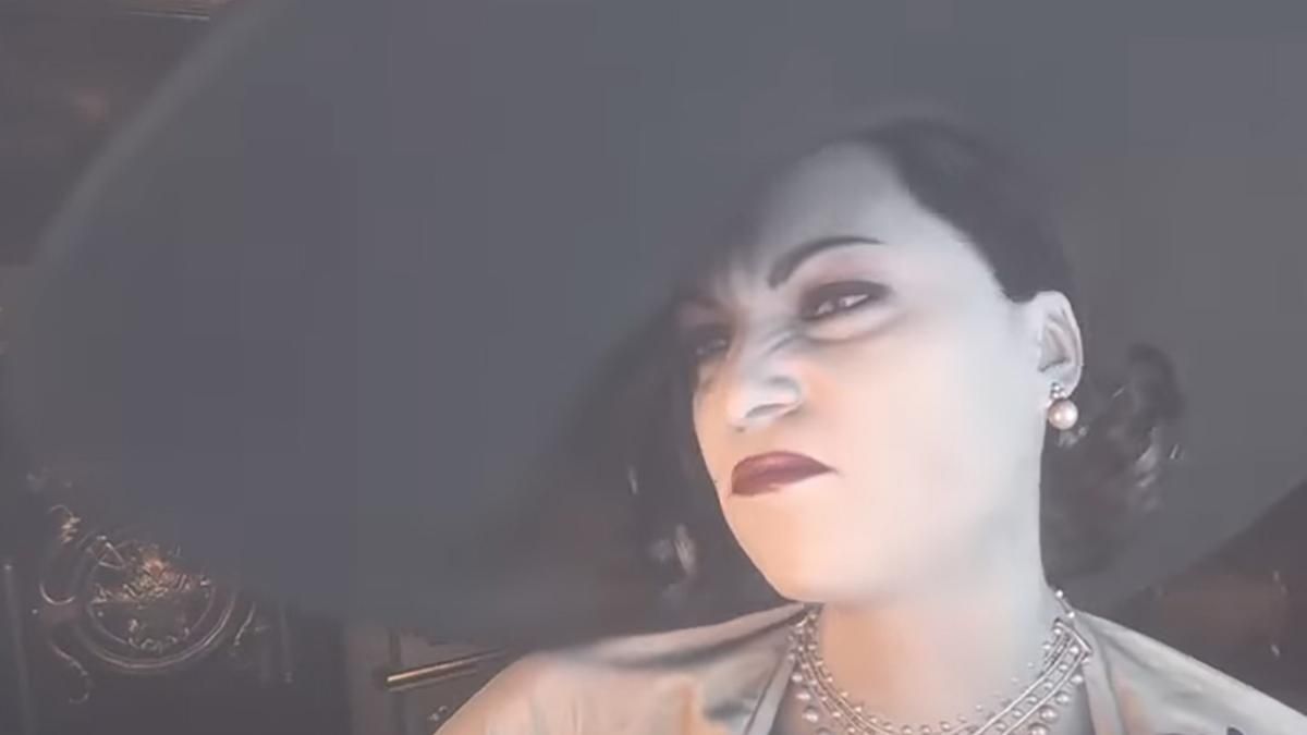 Ображена Леді Дімітреску з Resident Evil Village підкорила мережу Ображена Леді Дімітреску з Resident Evil Village підкорила мережу