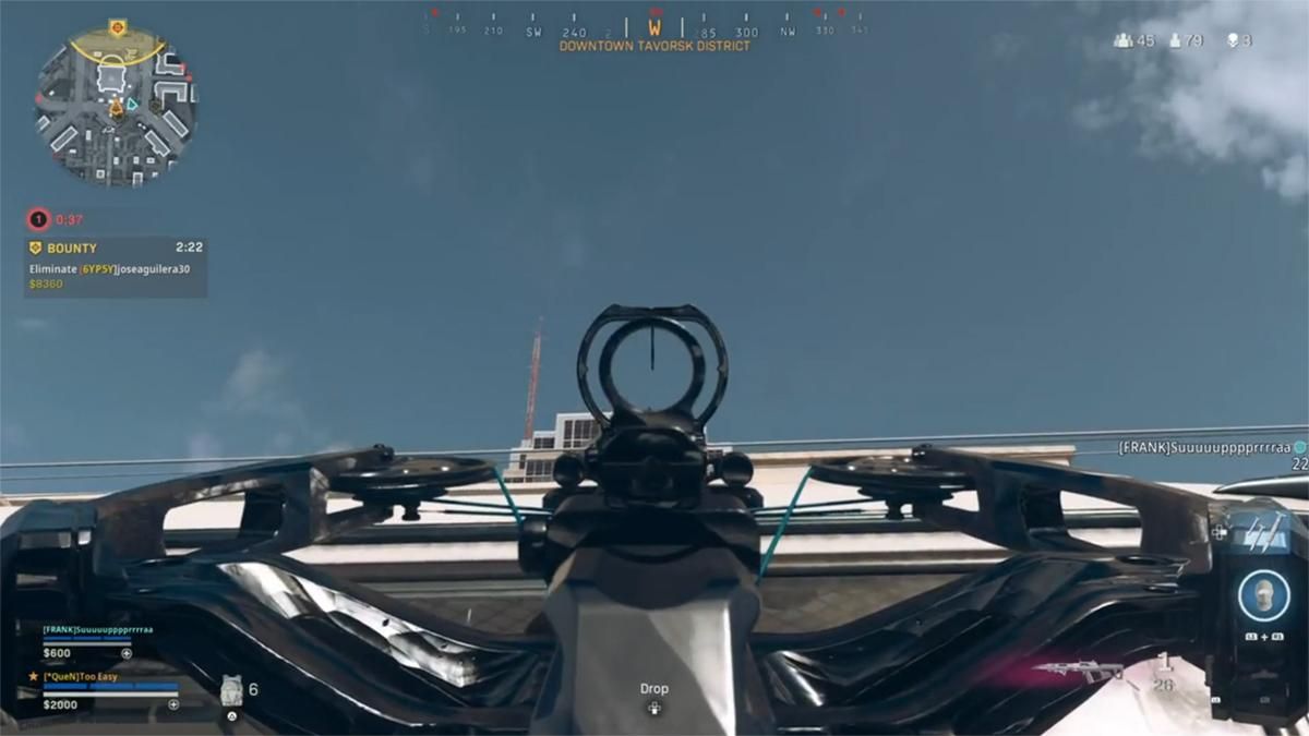 Геймер поразил нереальным выстрелом из арбалета в Warzone Геймер поразил нереальным выстрелом из арбалета в Warzone