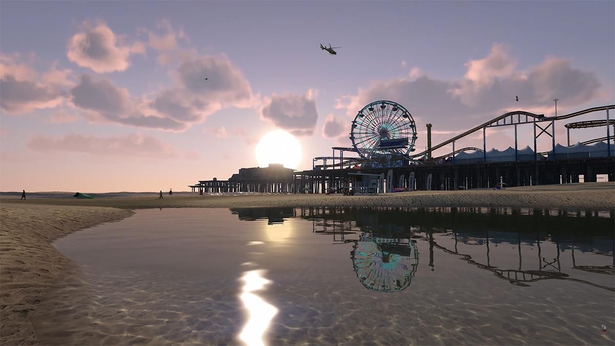 Энтузиаст попытался вывести на новый уровень графику в GTA 5 Энтузиаст попытался вывести на новый уровень графику в GTA 5