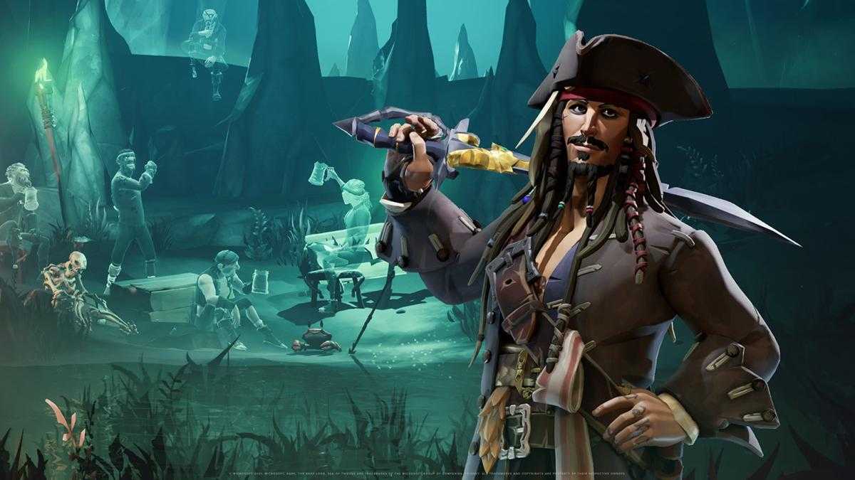 Джек Воробей в Sea of Thieves: информация о новом дополнении