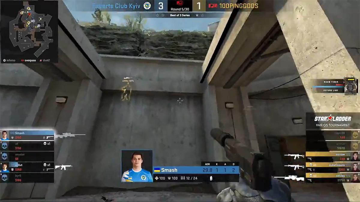 Гравець у CS:GO отримав неочікуваний подарунок від опонентів Гравець у CS:GO отримав неочікуваний подарунок від опонентів