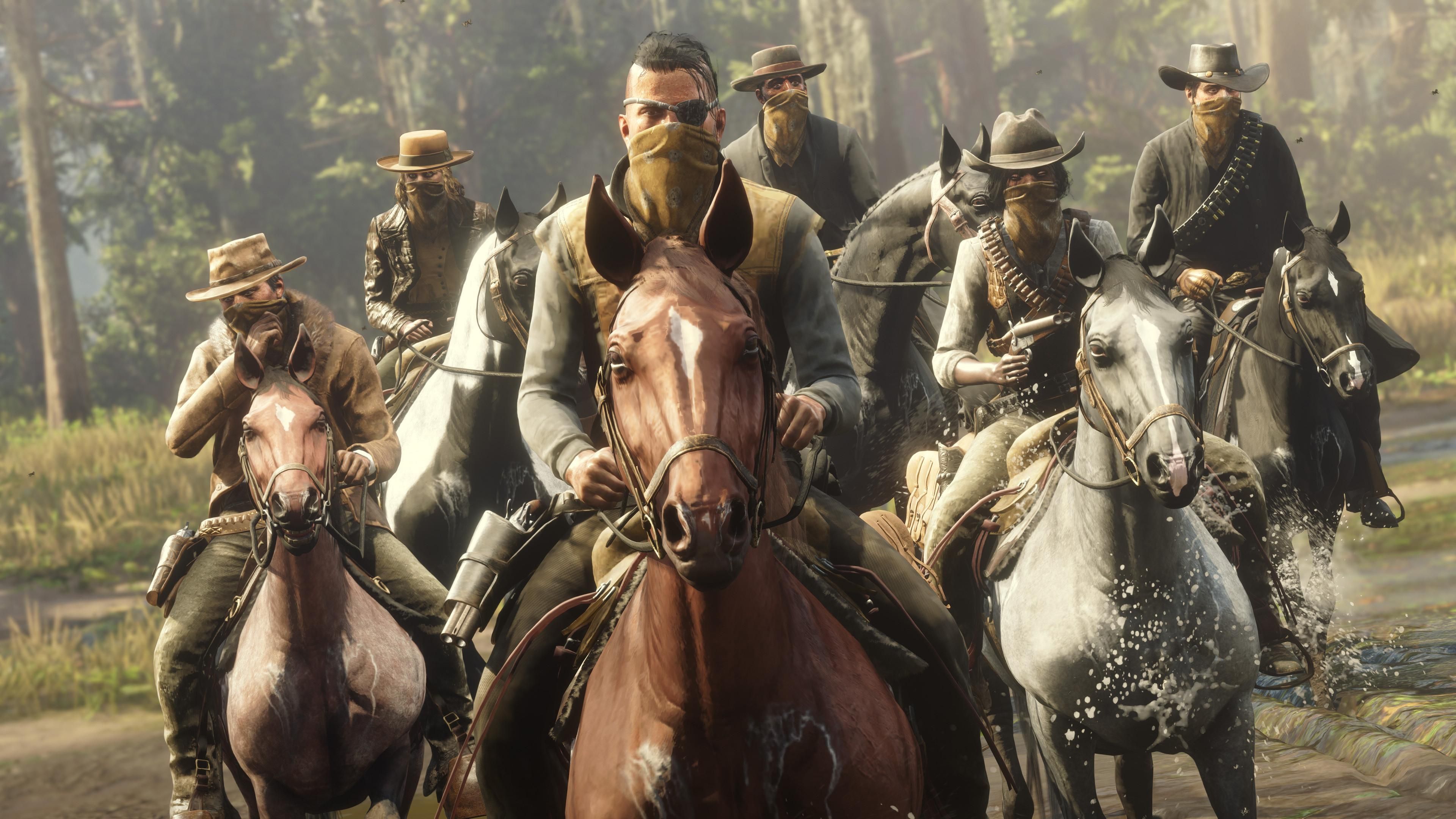 Геймер воссоздал в игре Red Dead Online персонажей из вселенной Mario Геймер воссоздал в игре Red Dead Online персонажей из вселенной Mario