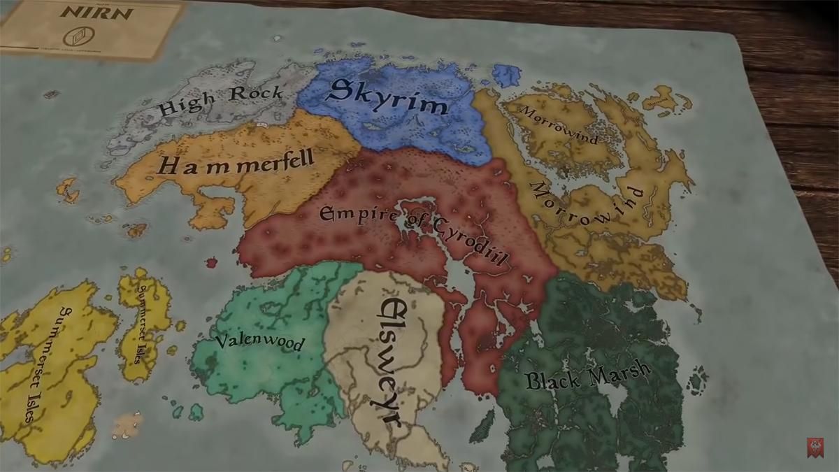 Фанаты решили объединить The Elder Scrolls и Crusader Kings 3 Фанаты решили объединить The Elder Scrolls и Crusader Kings 3
