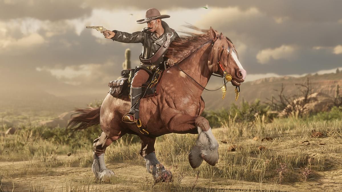 В видеоигре Red Dead Online появились неконтролируемые лошади В видеоигре Red Dead Online появились неконтролируемые лошади