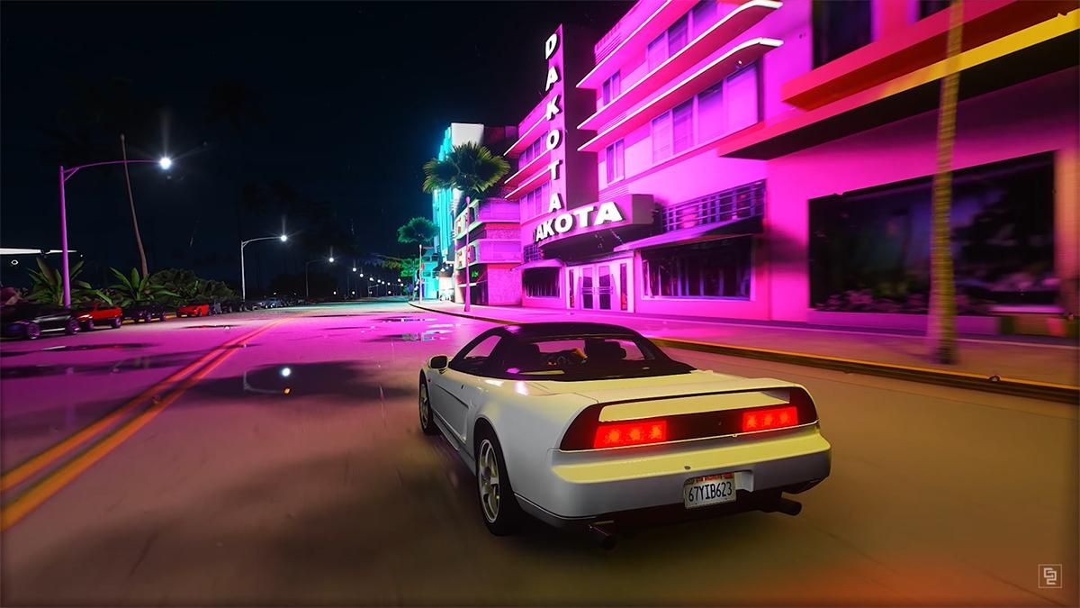 Блогер показав, яким може бути ремастер GTA: Vice City