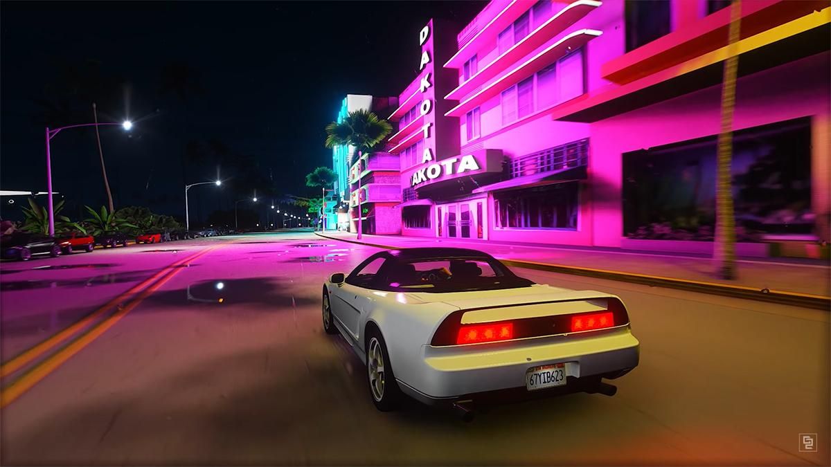 Блогер показал, каким может быть ремастер GTA: Vice City Блогер показал, каким может быть ремастер GTA: Vice City