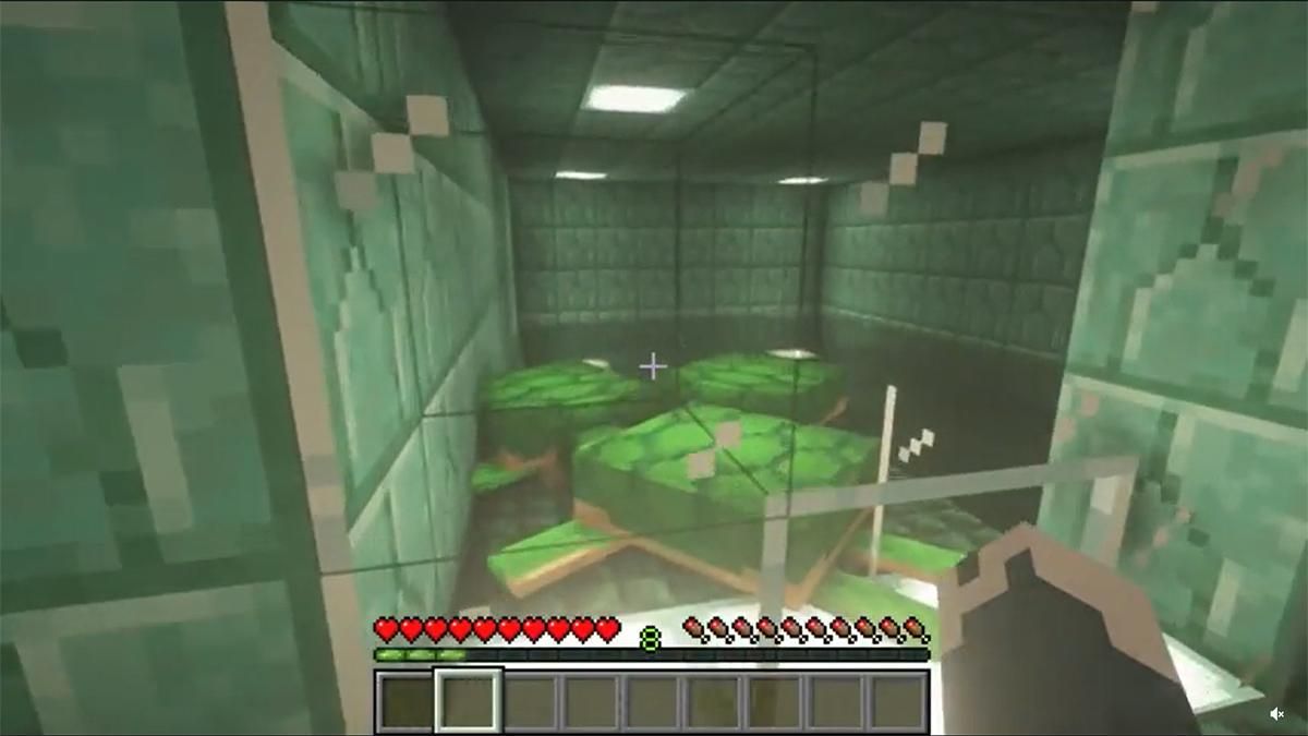 Помогли черепахи: игрок в Minecraft показал, как можно спрятать базу Помогли черепахи: игрок в Minecraft показал, как можно спрятать базу
