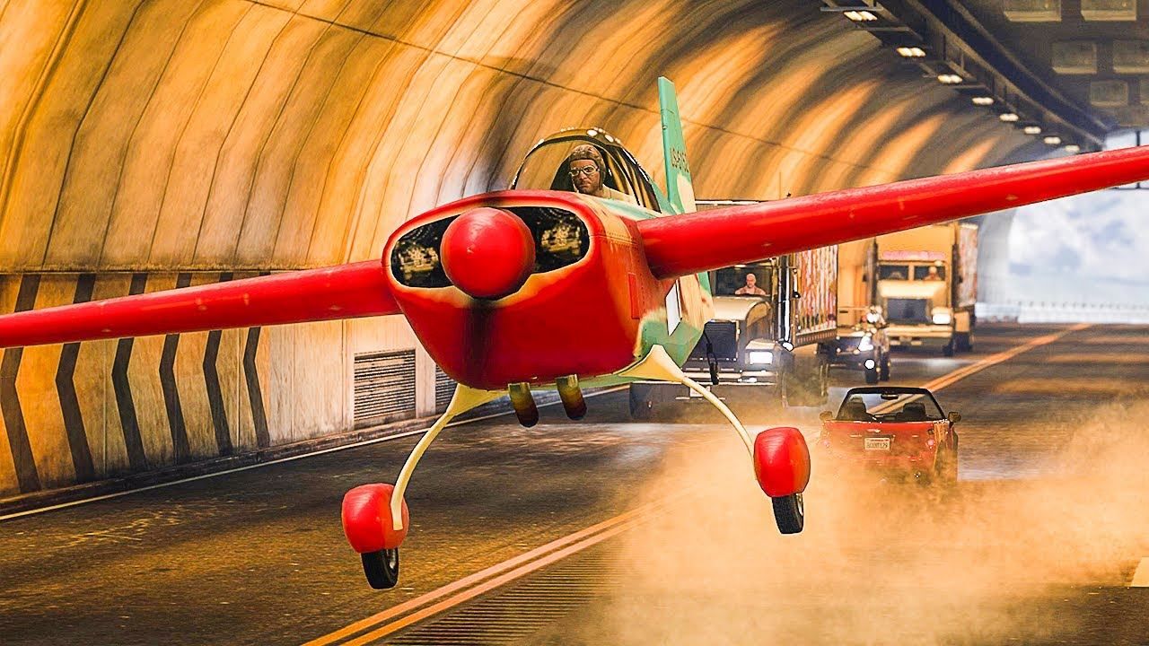 Геймер вразив мережу навичками пілотування у GTA V Геймер вразив мережу навичками пілотування у GTA V