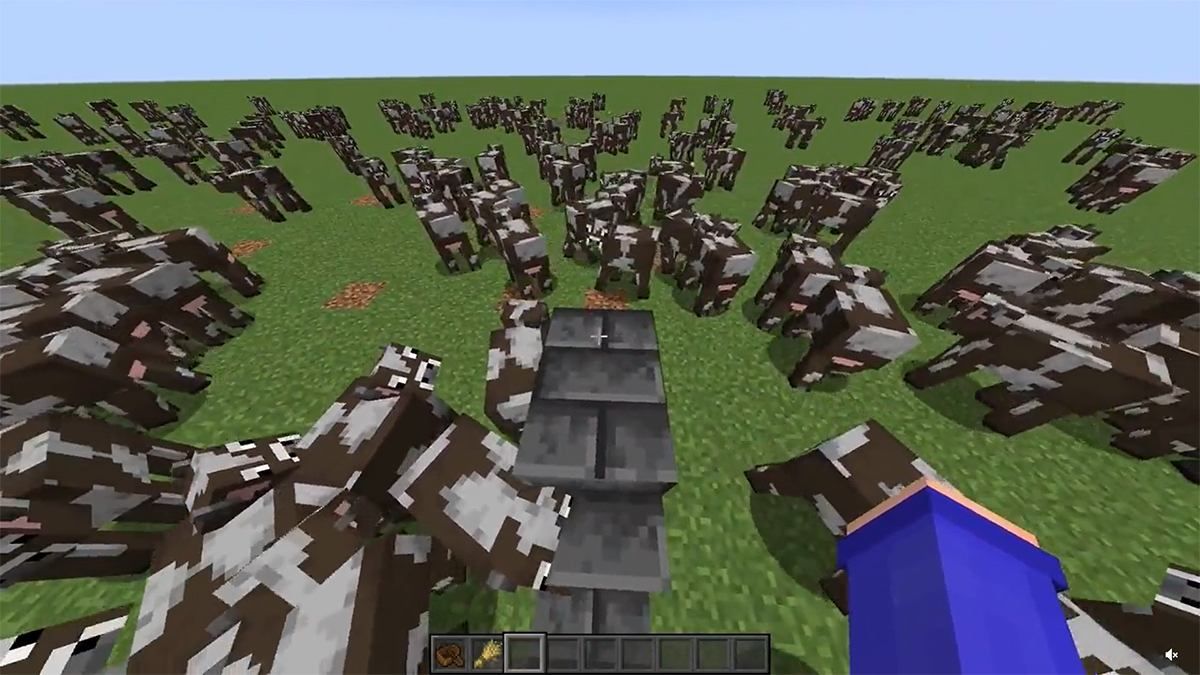 Геймер показав новий спосіб переміщення в Minecraft Геймер показав новий спосіб переміщення в Minecraft