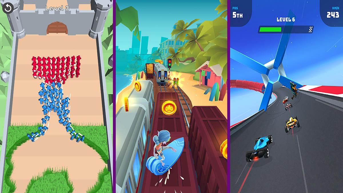 Самые популярные мобильные игры за последнюю неделю: интересные гонки и новинка от VOODOO - Игры - Games