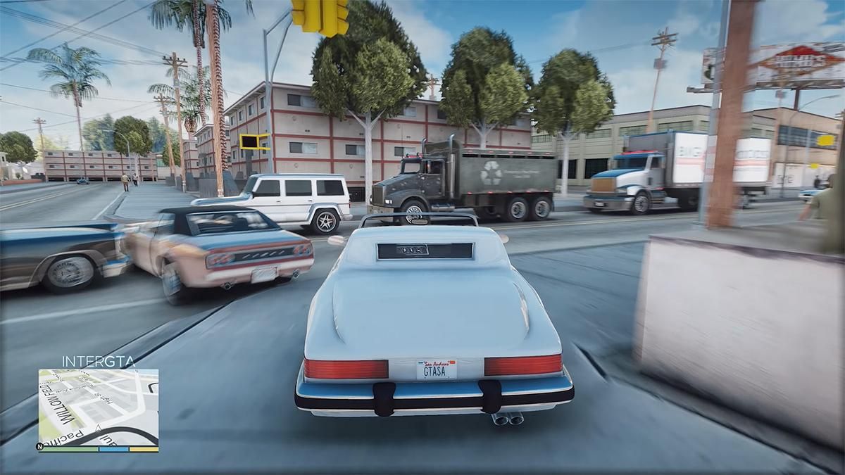 Геймери показали, який вигляд мають заборонені ремастери GTA Vice City та GTA San Andreas - Ігри - games