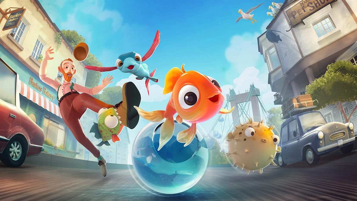 Бесстрашные рыбки в поисках океана: в сети появился новый трейлер забавной игры I Am Fish - Игры - Games