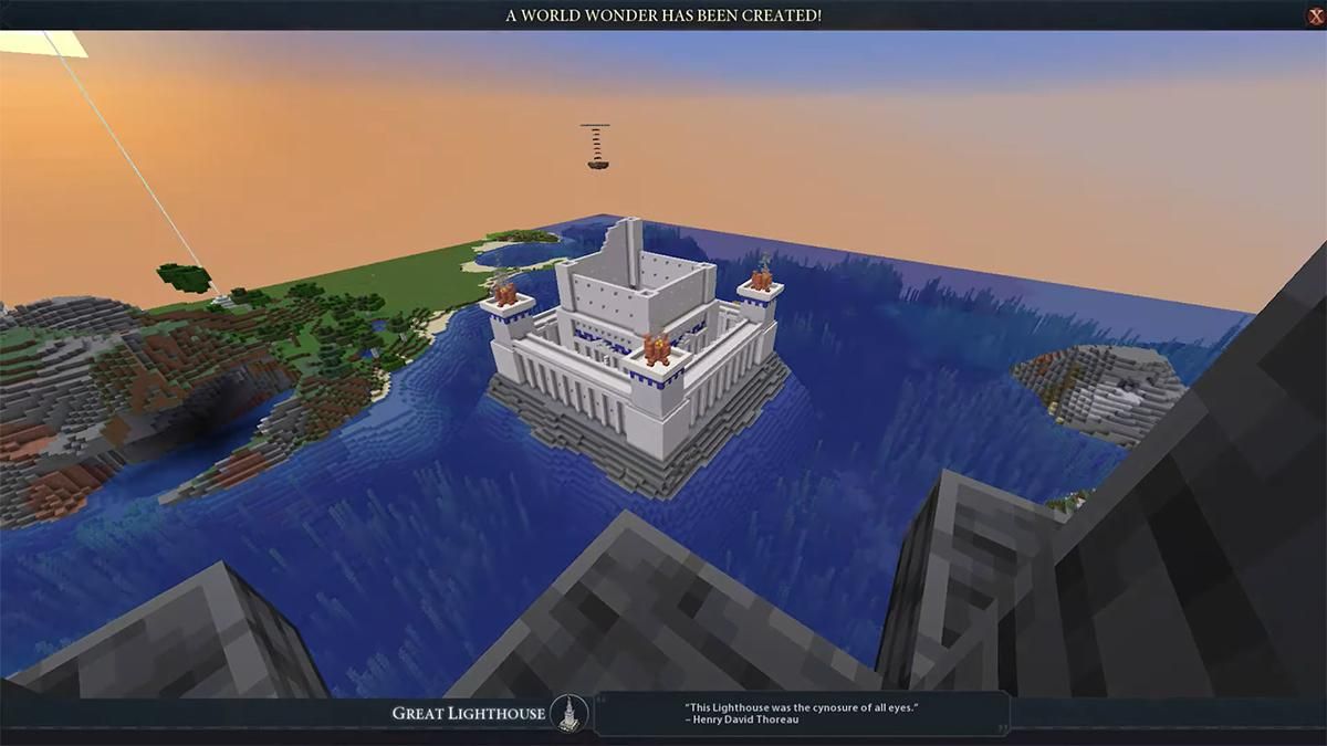 Як в Civilization VI: ентузіасти створюють різноманітні знакові споруди у відеогрі Minecraft - Ігри - games