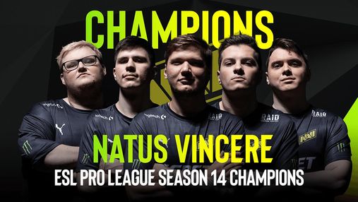 Історична перемога: команда Natus Vincere виграла турнір ESL Pro League Season 14