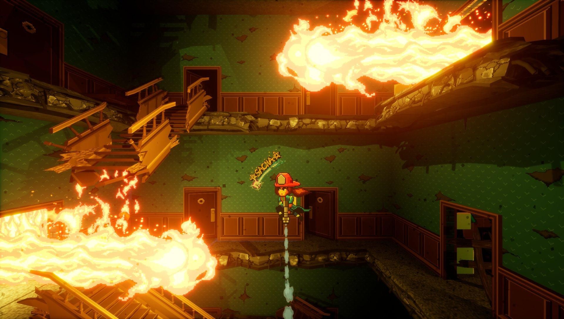 Чарівний інді-платформер Firegirl: Hack'n Splash Rescue отримав дату релізу: яскравий трейлер - Ігри - games