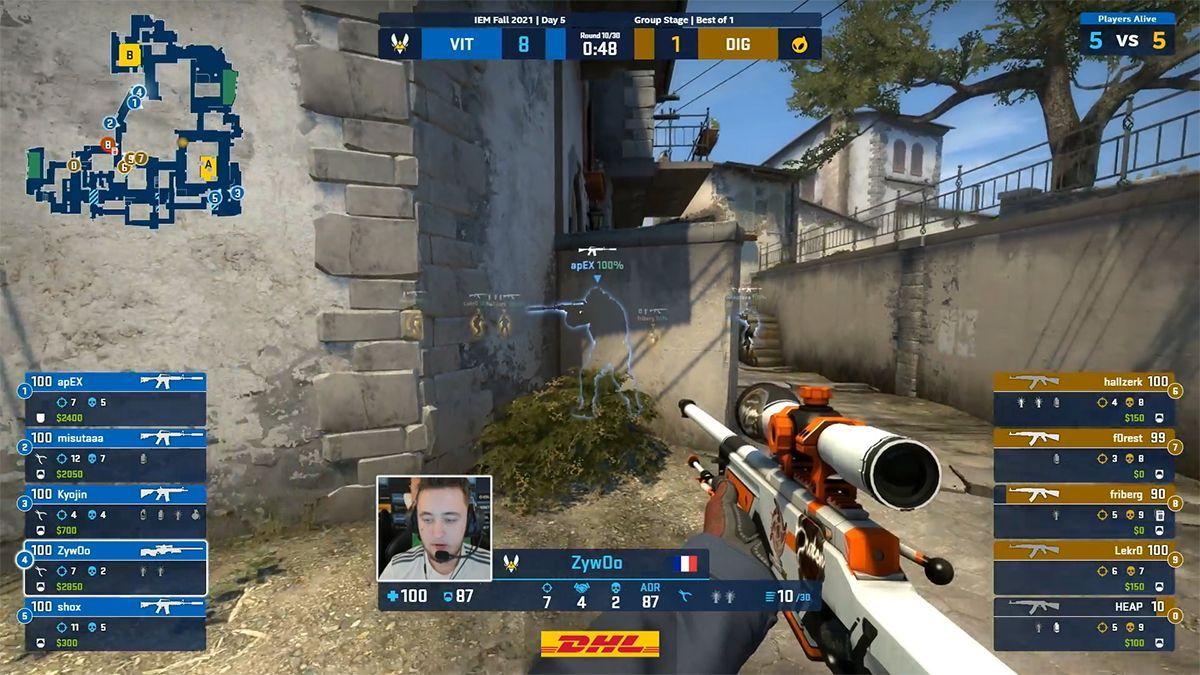 Рідкісний хайлайт: професійний гравець у CS:GO одним вистрілом ліквідував 3 опонентів - Ігри - games Рідкісний хайлайт: професійний гравець у CS:GO одним вистрілом ліквідував 3 опонентів - Ігри - games