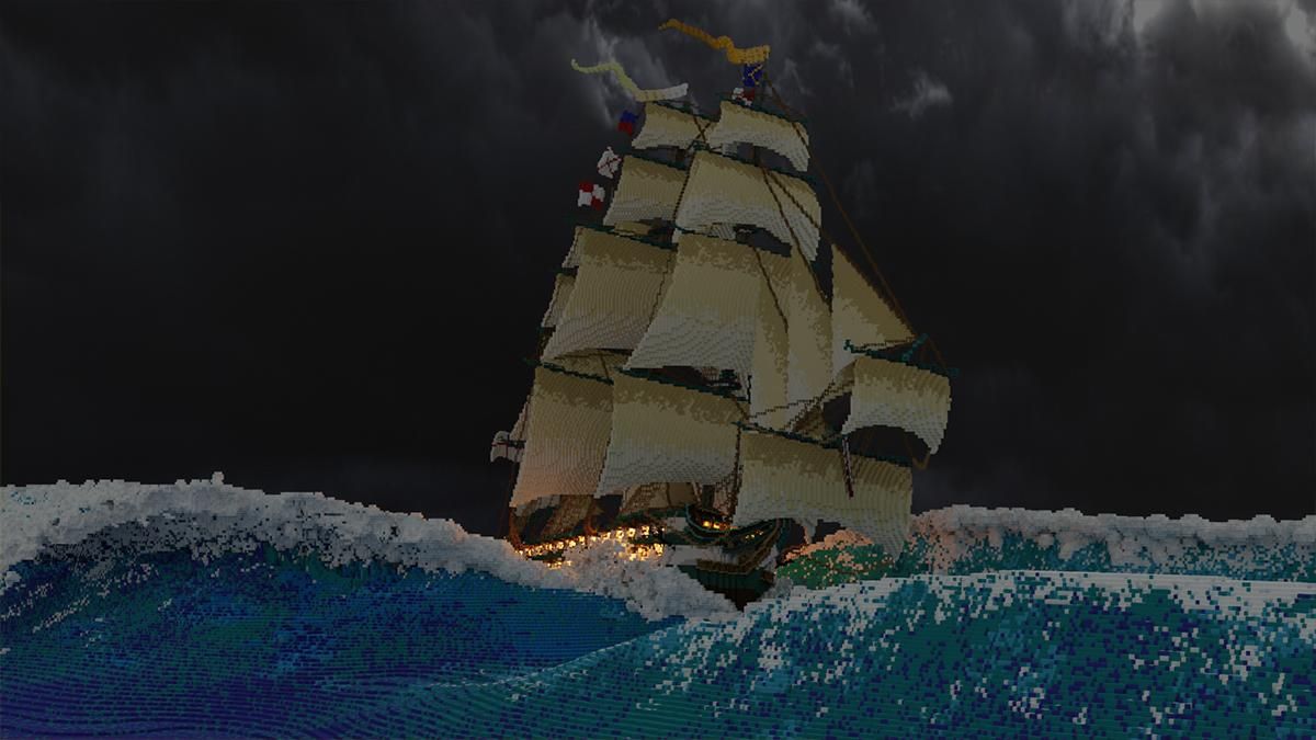 Легко сплутати з картиною: геймер створив неймовірну морську скульптуру в Minecraft - Ігри - games Легко сплутати з картиною: геймер створив неймовірну морську скульптуру в Minecraft - Ігри - games