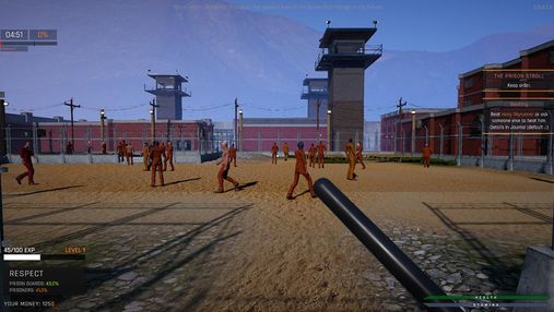 Уже 85% положительных отзывов: у Steam вышла оригинальная видеоигра Prison Simulator