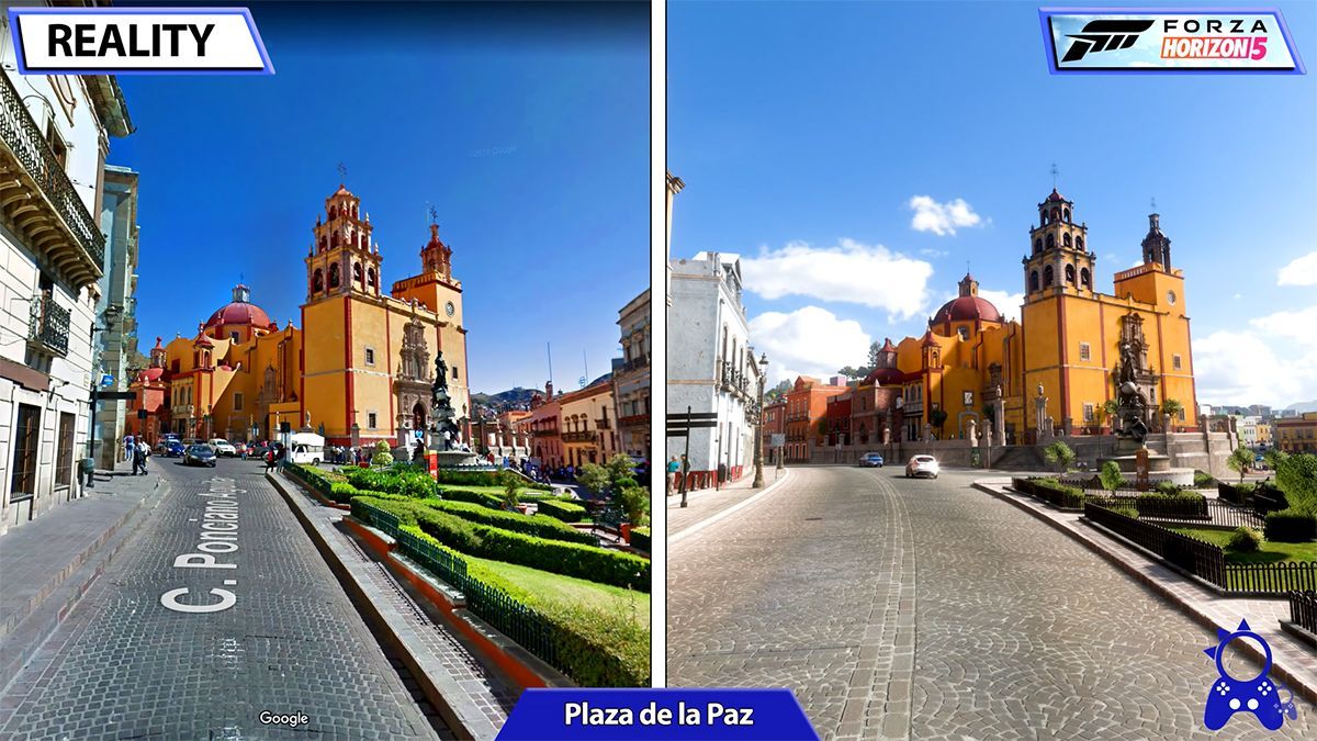 Мексиканцы в восторге: блогер показал, как выглядят локации с Forza Horizon 5 в реальности - Игры - Games