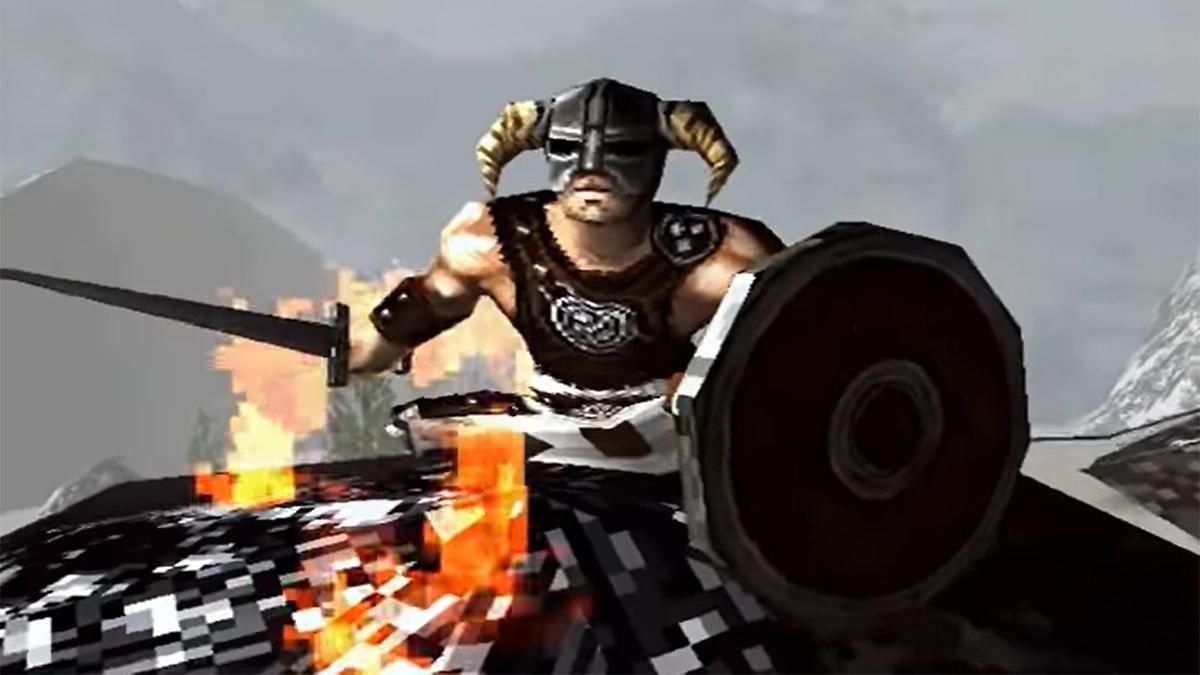 Блогер показал, как могла бы выглядеть игра TES V: Skyrim, если бы она вышла на PlayStation 1 - Игры - Games Блогер показал, как могла бы выглядеть игра TES V: Skyrim, если бы она вышла на PlayStation 1 - Игры - Games