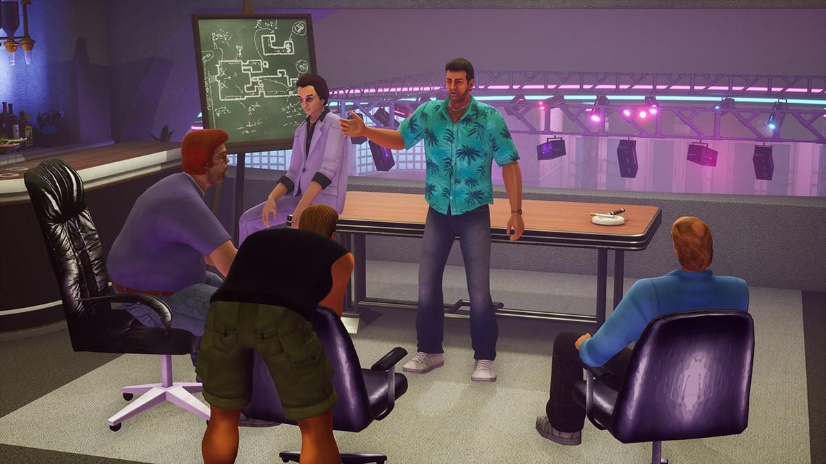 Не та звезда: геймеры нашли неправильный логотип Rockstar Games в ремастере GTA: Vice City - Игры - Games