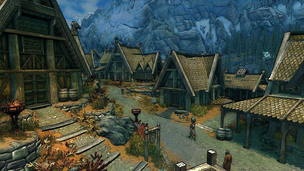 Геймери в захваті: ентузіаст перетворив TES V: Skyrim на відеогру з серії Borderlands - Ігри - games