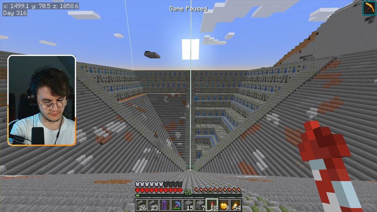 Стрімер Minecraft втратив світ у режимі Hardcore в прямому ефірі – йому було 4317 днів - Ігри - games Стрімер Minecraft втратив світ у режимі Hardcore в прямому ефірі – йому було 4317 днів - Ігри - games