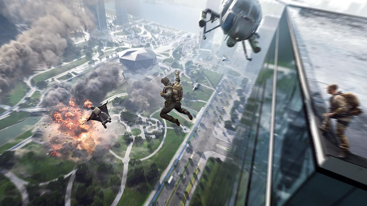 Свободное падение: видеоигра Battlefield 2042 продолжает стремительно терять аудиторию - Игры - Games