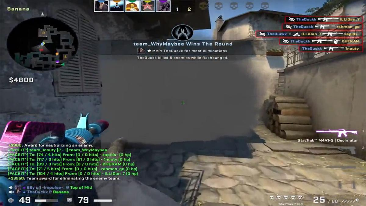Впорався за 2 секунди: гравець у CS:GO ефектно ліквідував усю ворожу команду - Ігри - games Впорався за 2 секунди: гравець у CS:GO ефектно ліквідував усю ворожу команду - Ігри - games