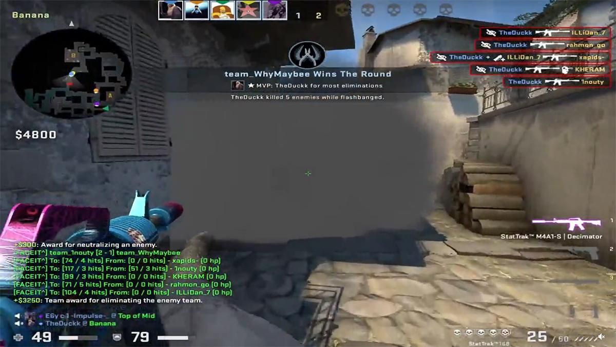 Впорався за 2 секунди: гравець у CS:GO ефектно ліквідував усю ворожу команду - Ігри - games Впорався за 2 секунди: гравець у CS:GO ефектно ліквідував усю ворожу команду - Ігри - games